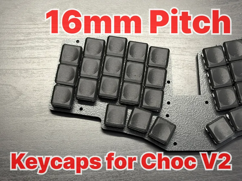 Keycaps for Kailh Choc V2 | 16mm Pitch