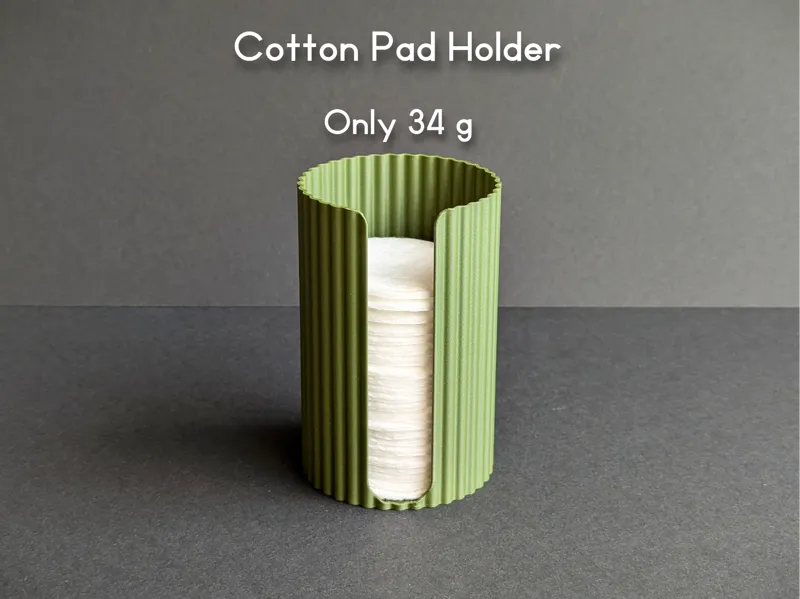 Modern Cotton Pad Holder