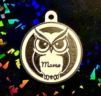 Owl keyring