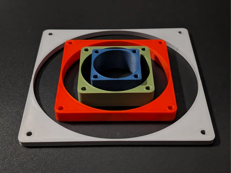 PC Fan Spacer Parametric Generator