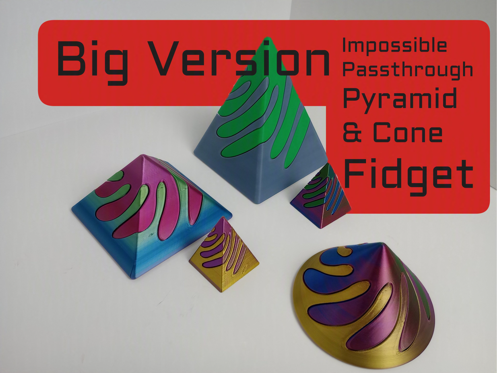 Big Version - FULLSET - Passthrough Pyramid & Cone
