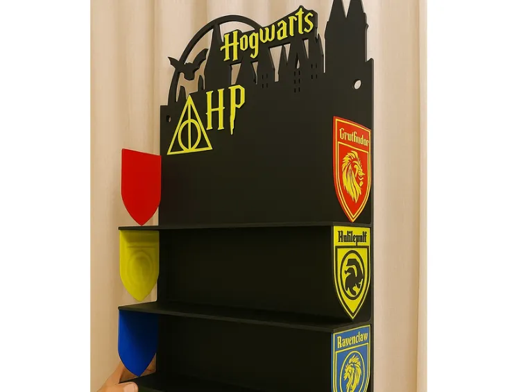 Estanteria Harry Potter Muñecos Kinder 7,5cm
