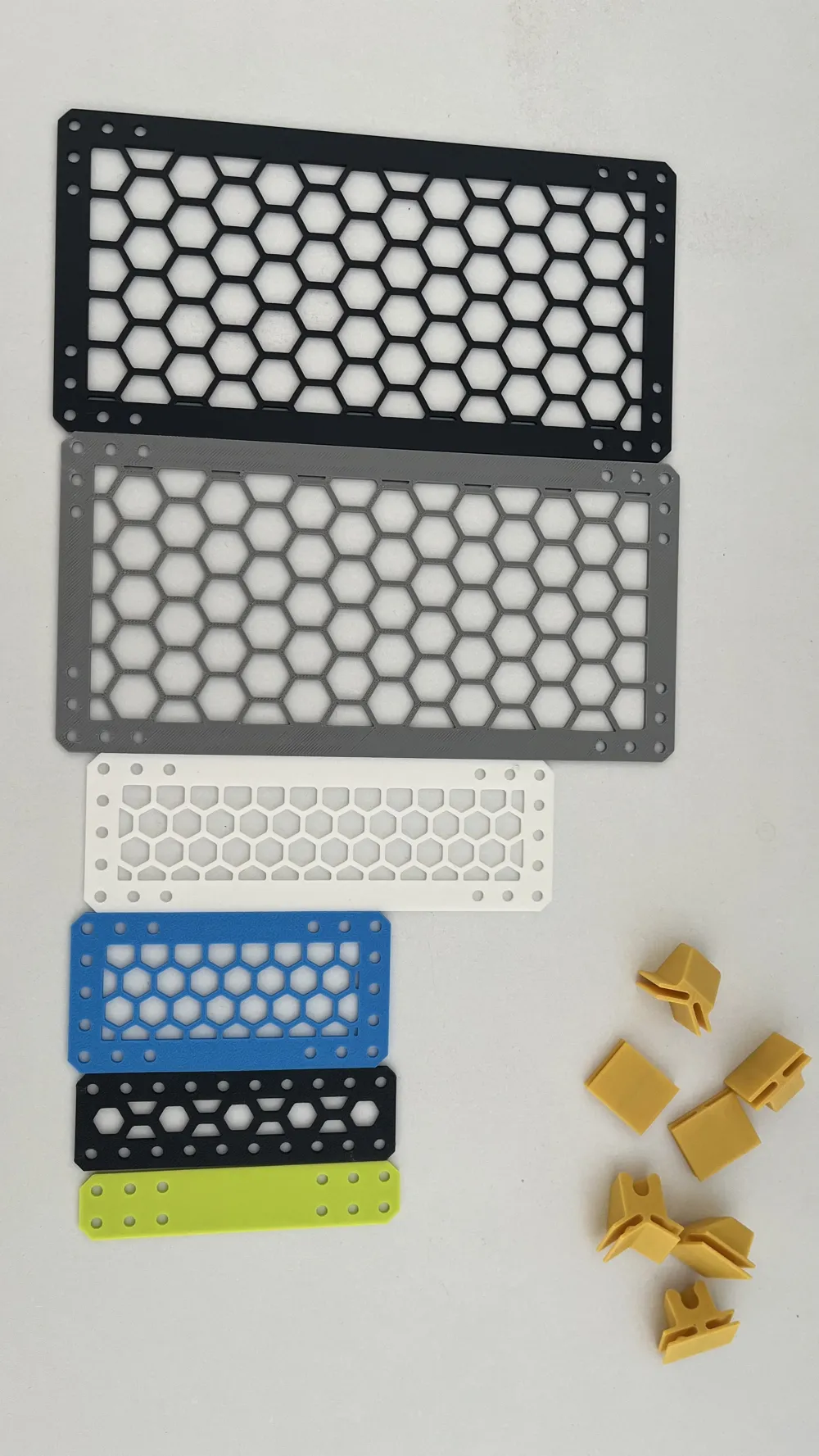 Parametric Honeycomb Panels and Connectors by SpiderLab MakerWorld ...