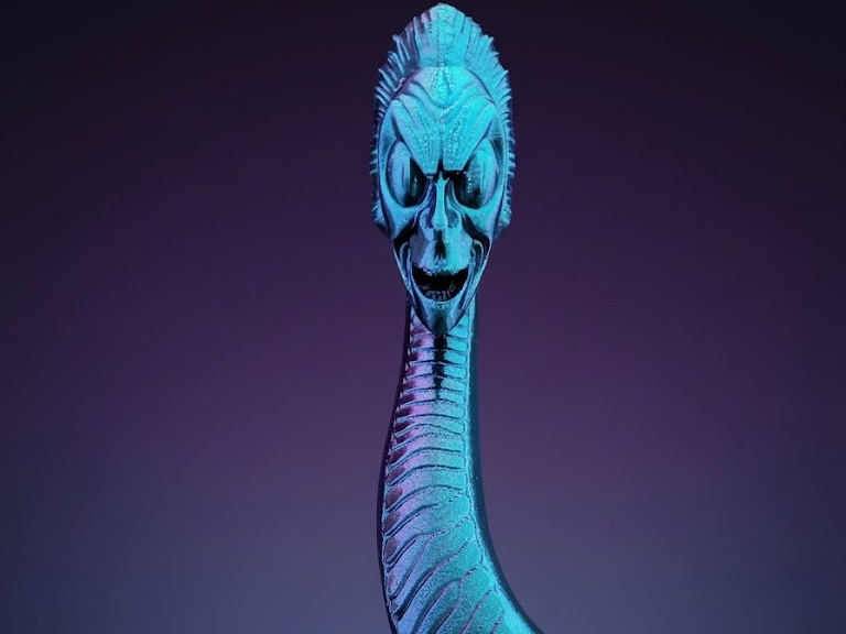 Beetlejuice Sandworm Phone Holder &Cable Organizer