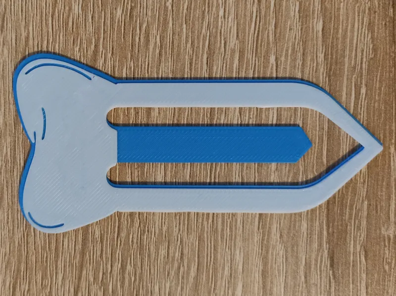 Bookmark tooth