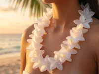Collier de fleurs hawaïen à assembler — photo 1