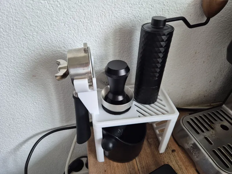 Espresso tools shelf