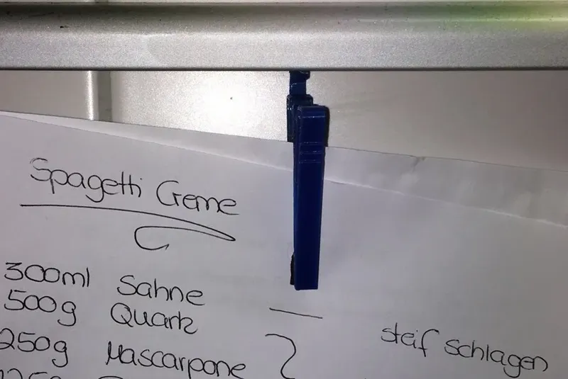 Ikea ASKER hook with clip