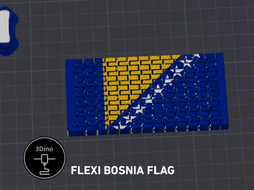 Flexi Bosnia Flag