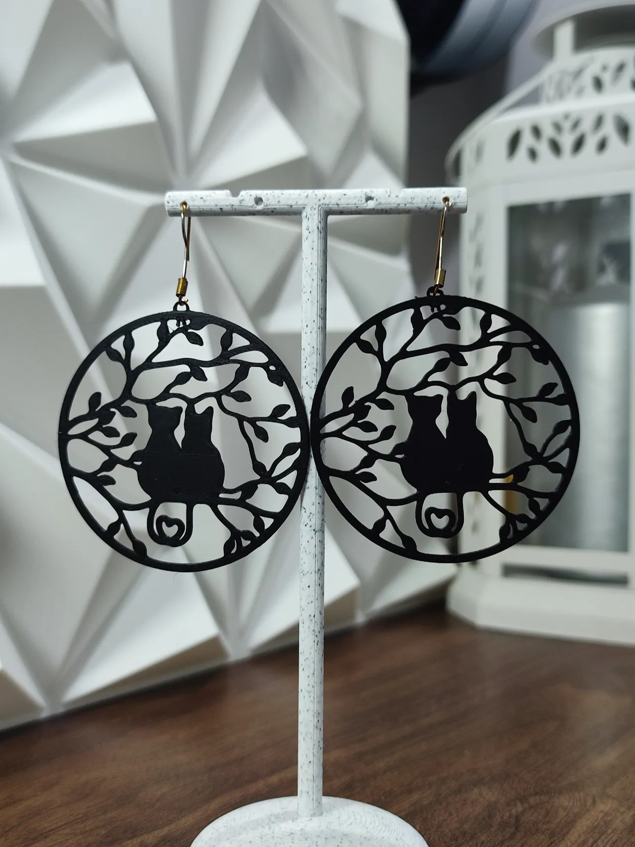 Aretes Cómplices bajo la Luna view 2