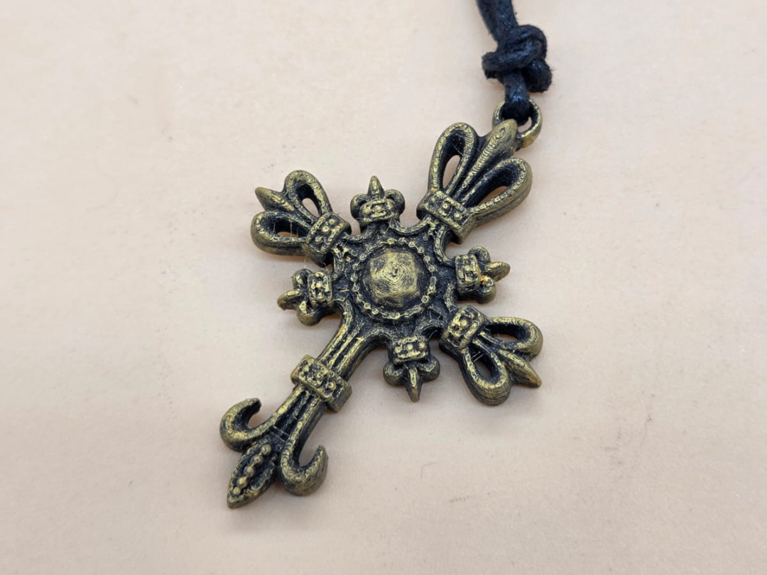 Ornamentales Kreuz  / Necklace Cross Pendant