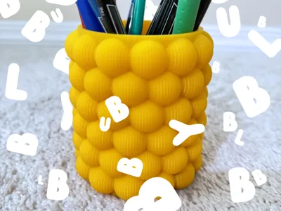 Bubbly Vase/Pen Holder
