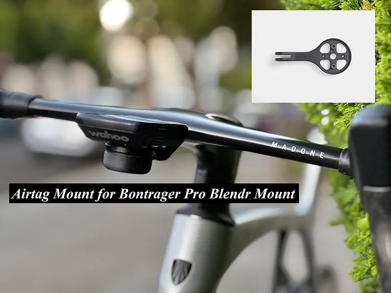 Airtag Bike Mount for Bontrager Pro Blendr Mount