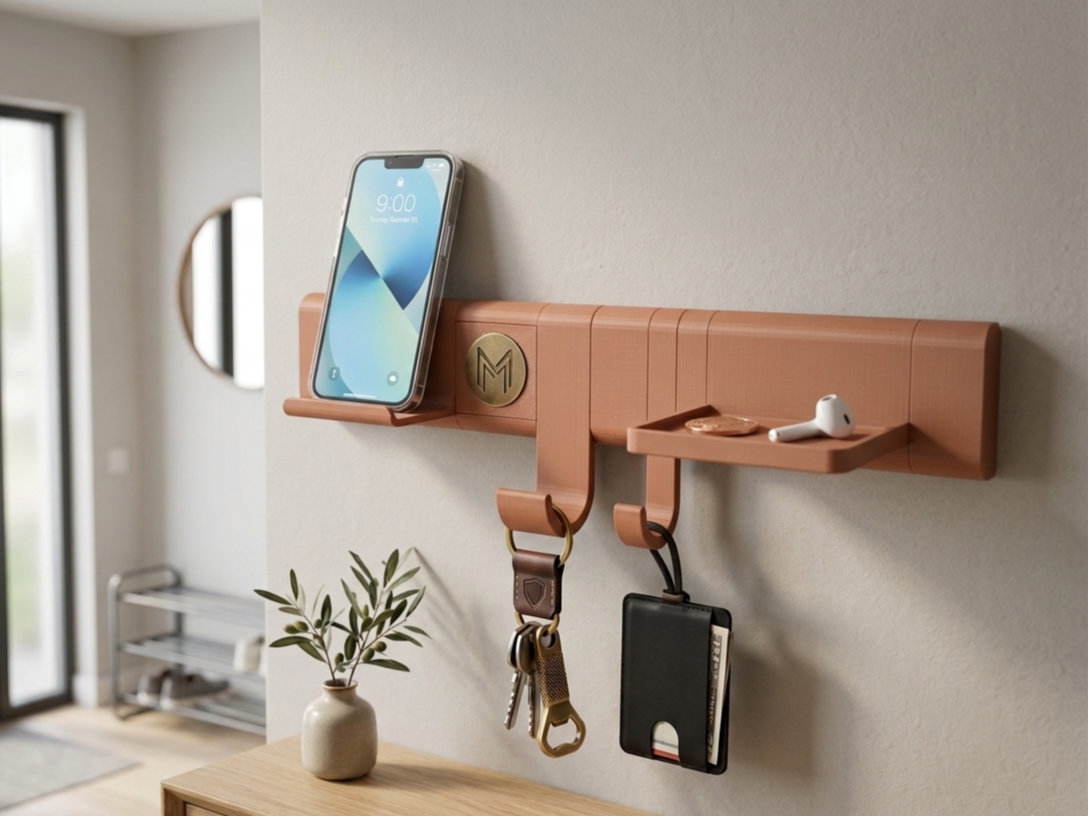 The Gallery Rail. Modular Scalable Entryway System