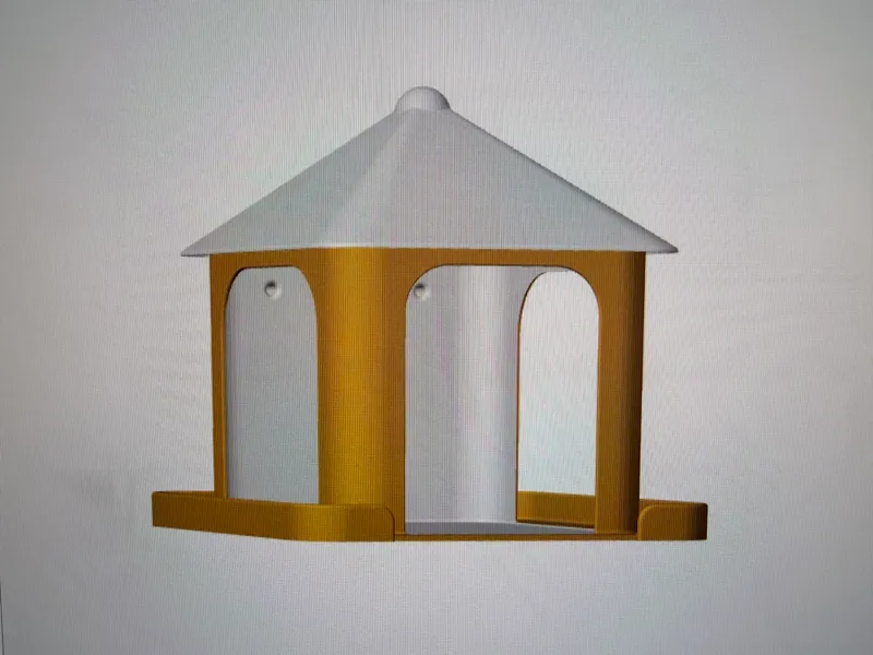 Bird table feeder