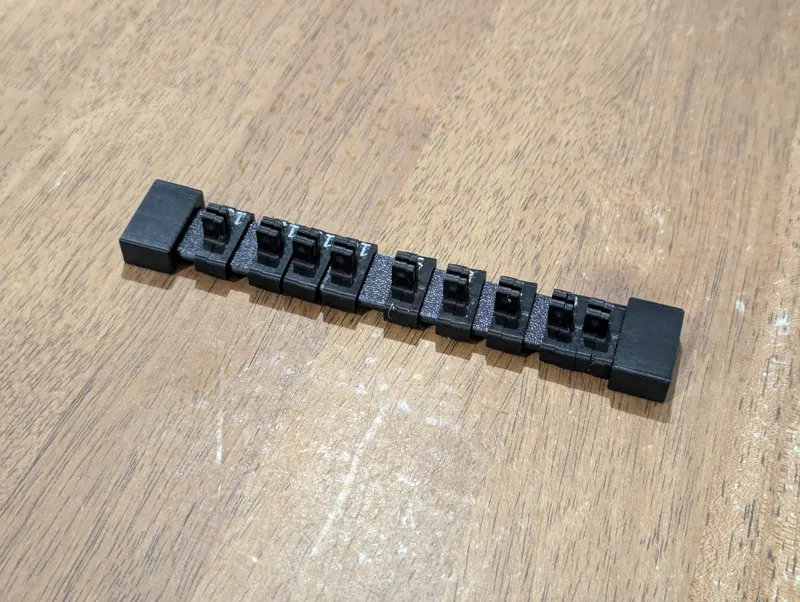1/4" Socket Rail