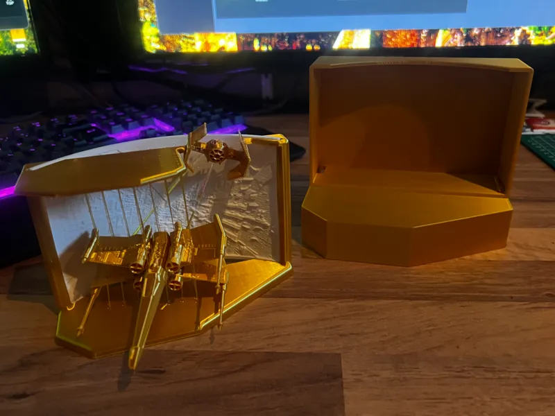 Stand für StarWars Duell Lithophane von morfaber78