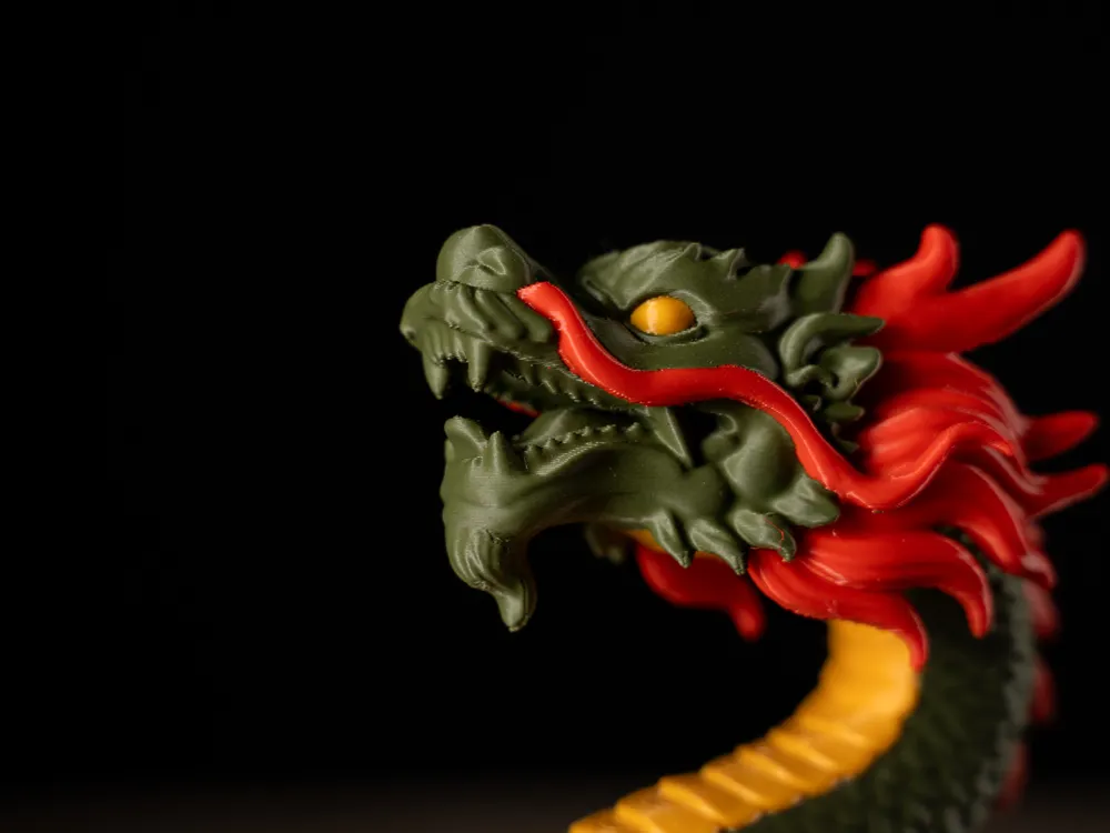 Chinese Dragon headphone holder - Free 3D Print Model - MakerWorld