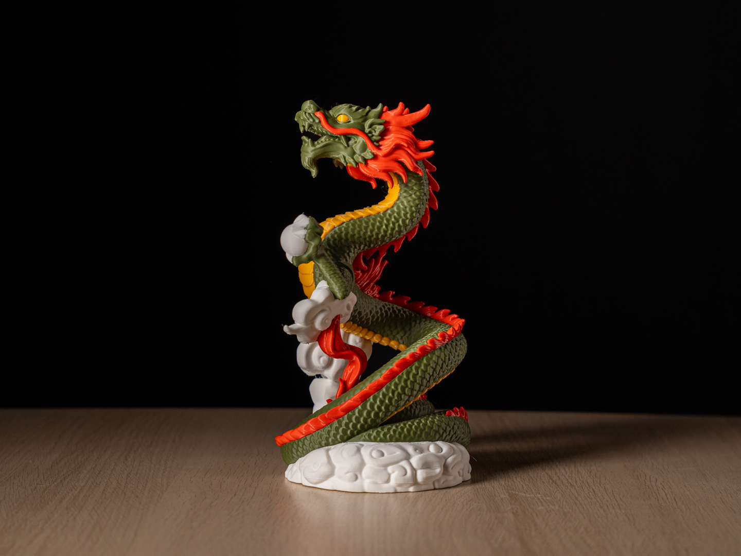 Chinese Dragon headphone holder 