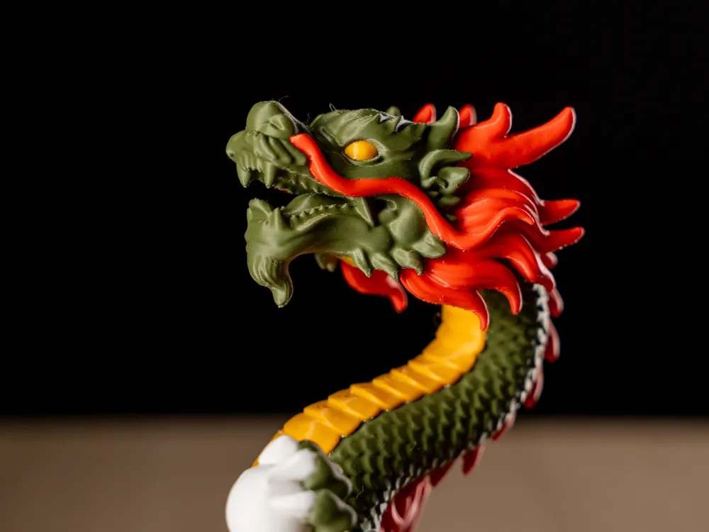 Chinese Dragon headphone holder - Free 3D Print Model - MakerWorld