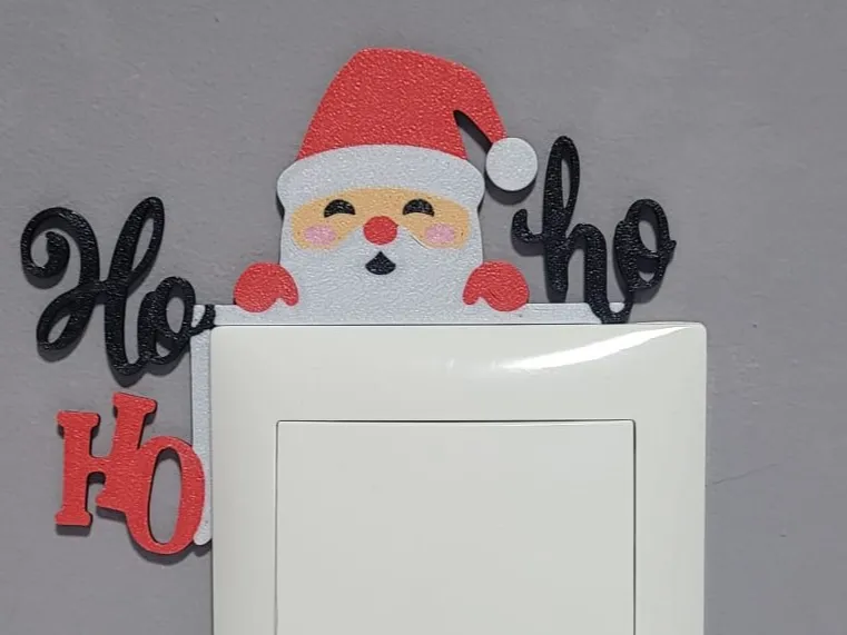 Christmas  Wall Switch Candy Left