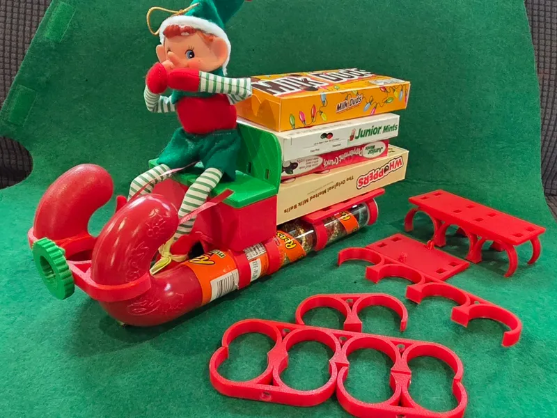 Candy Cane Sleigh