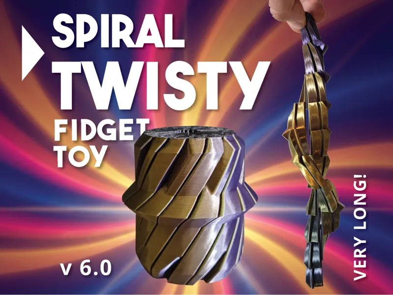 Twisty Spiral Fidget Toy - v6