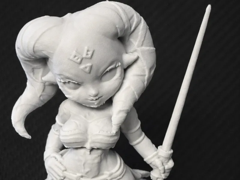 Painting Star Wars: Chibi Darth Talon