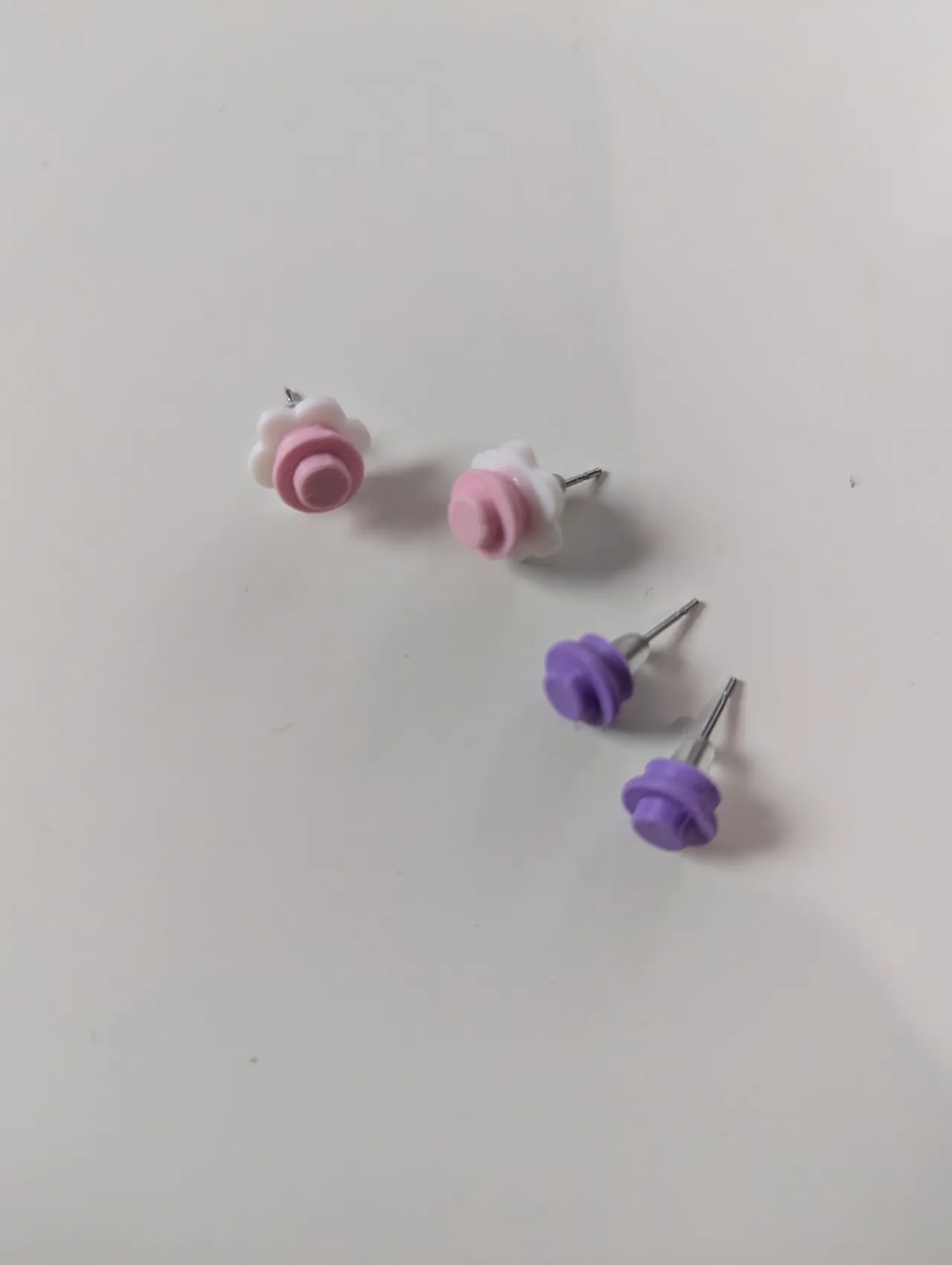 L3GO Flower Stud Earrings view 2