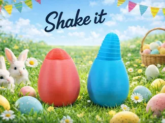 Shaking Easter Egg