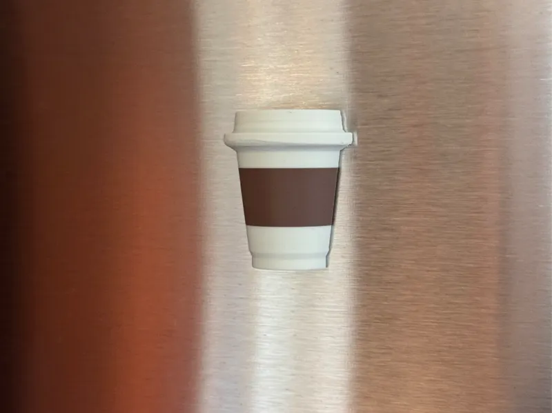 To-Go Coffee Cup Fridge Magnet
