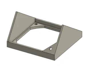 Corner fan mount 80-140mm