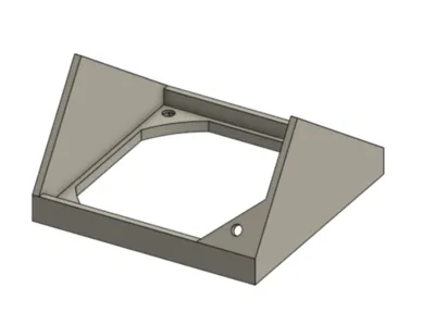 Corner fan mount 80-140mm