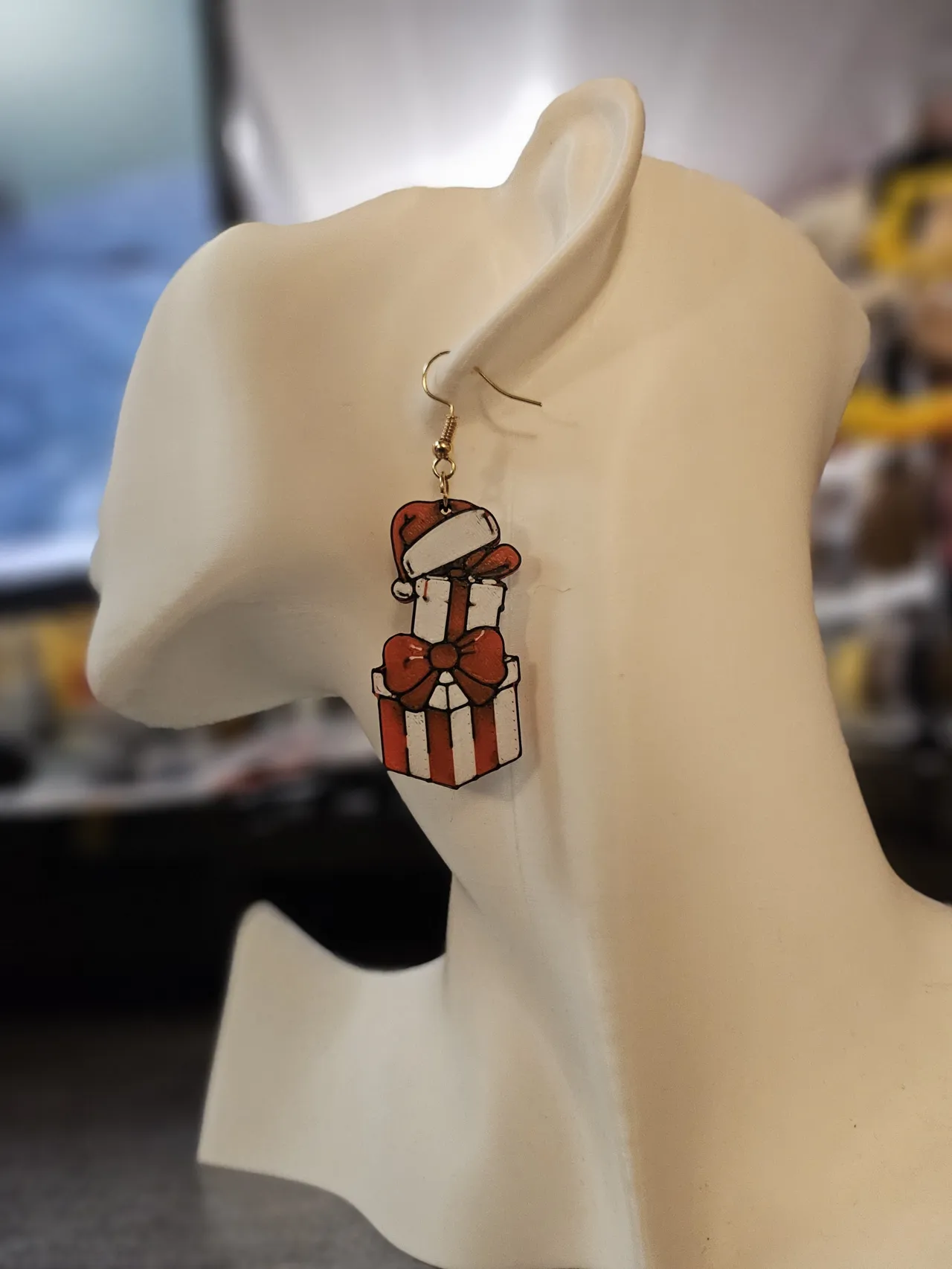 boucle d oreille noel view 2