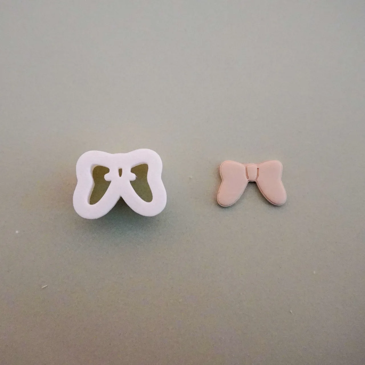 Bow Polymer Clay Cutter For Earrings Necklaces view 3