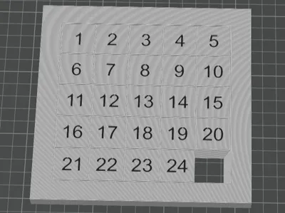 Slidingpuzzle 5x5