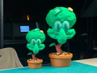 章鱼哥小号盆栽22cm