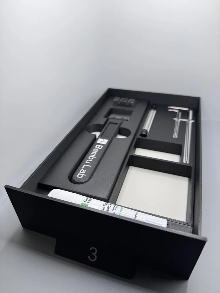 AMS 2 Pro Riser with Ventilation and Inserts - Free 3D Print Model ...