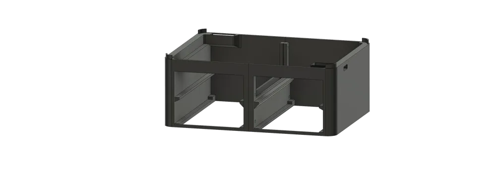 AMS 2 Pro Riser with Ventilation and Inserts - Free 3D Print Model ...