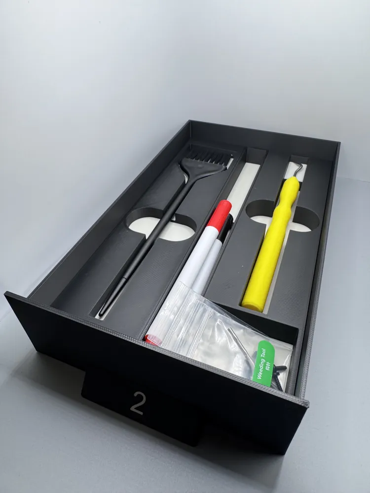 AMS 2 Pro Riser with Ventilation and Inserts - Free 3D Print Model ...