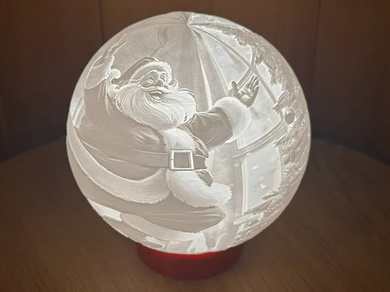 Jumping Santa Christmas Lamp (MH001/ Kit-001)