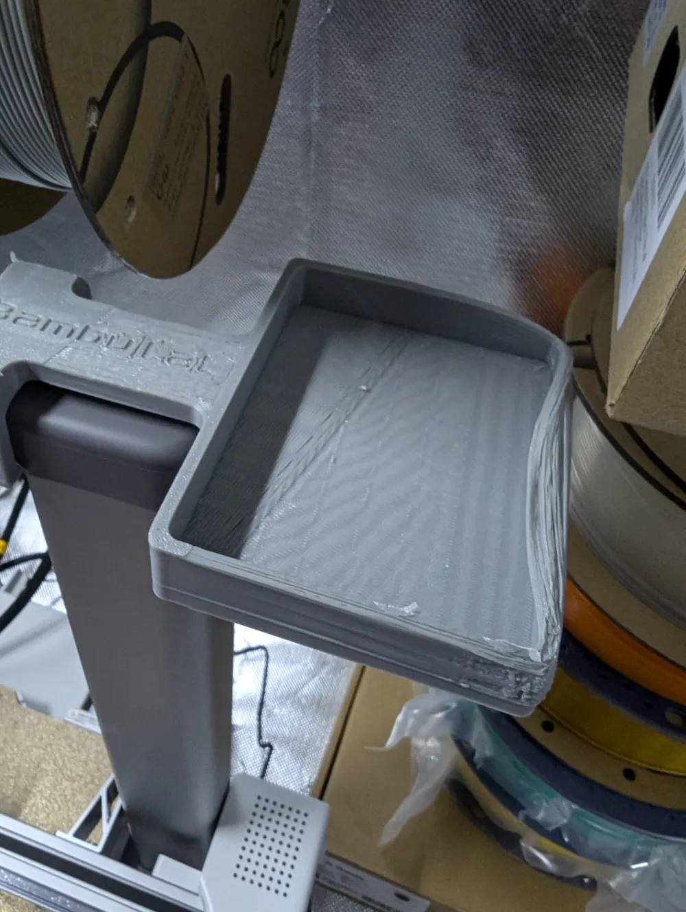 Bambu A1 Shelf Mount - Free 3D Print Model - MakerWorld