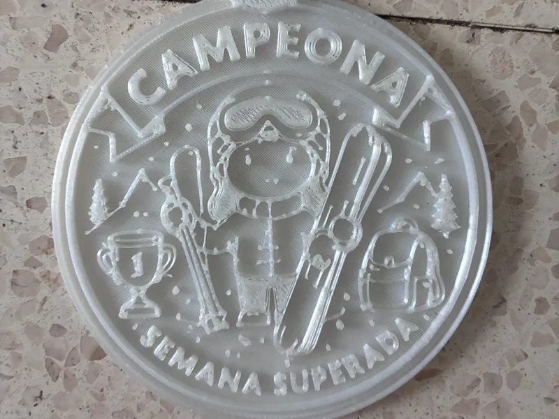 Medalla Personalizada Semana Superada