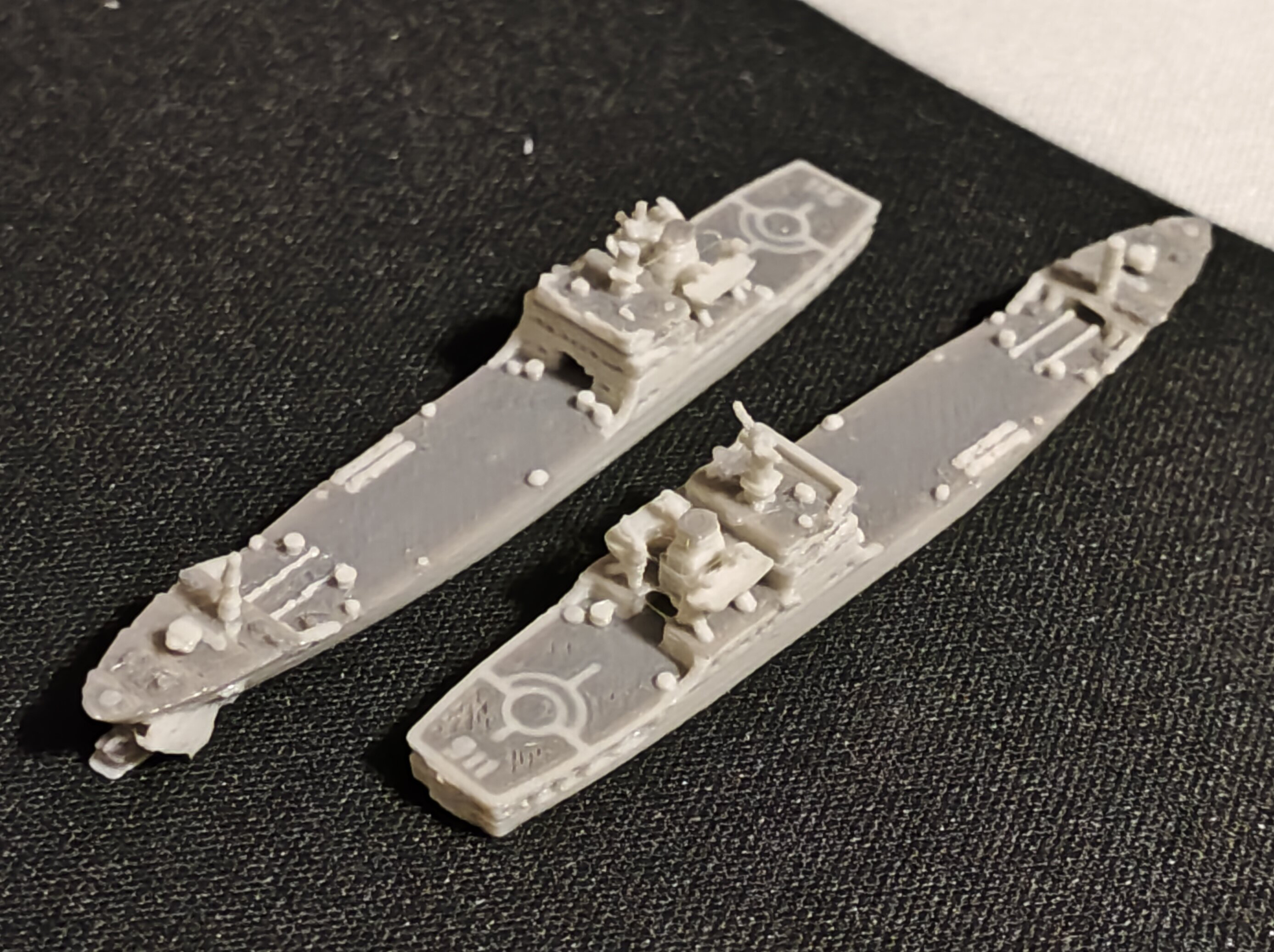 Miniatura 3 do modelo 3D 072A 天柱山舰+072B 徂徕山舰 1:2000 