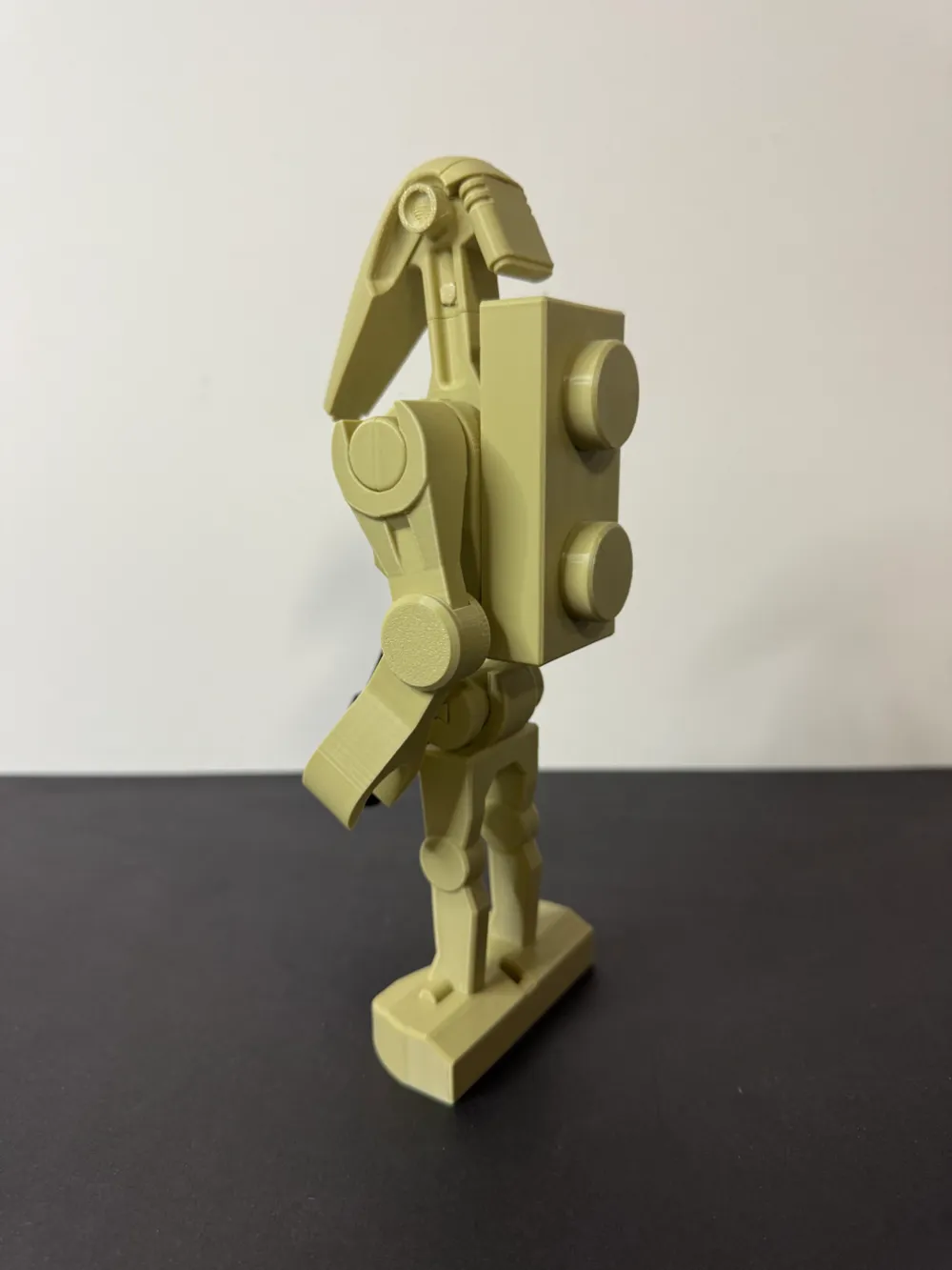 Big Brick B1 Battledroid 500% no support - Free 3D Print Model - MakerWorld