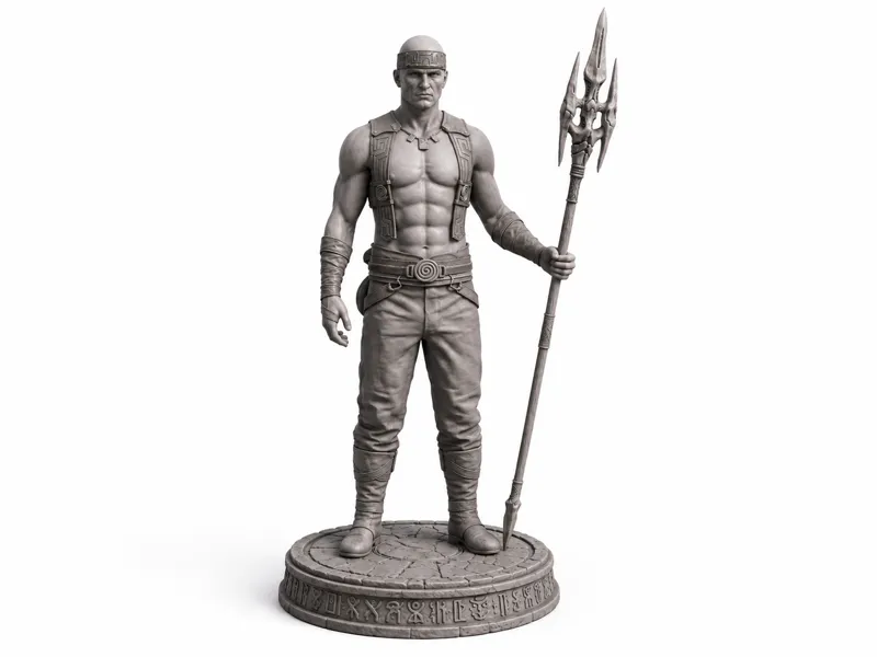 Bald Ruijerd Superdia Figurine - Mushoku Tensei