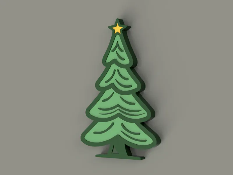 Cozy christmas tree AMS/NO AMS