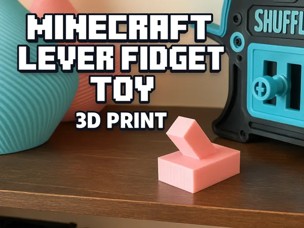 Fidget levier Minecraft
