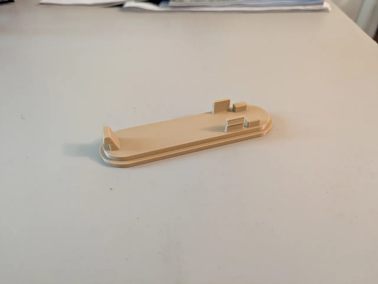 Airsoft butt plate G&G view 4