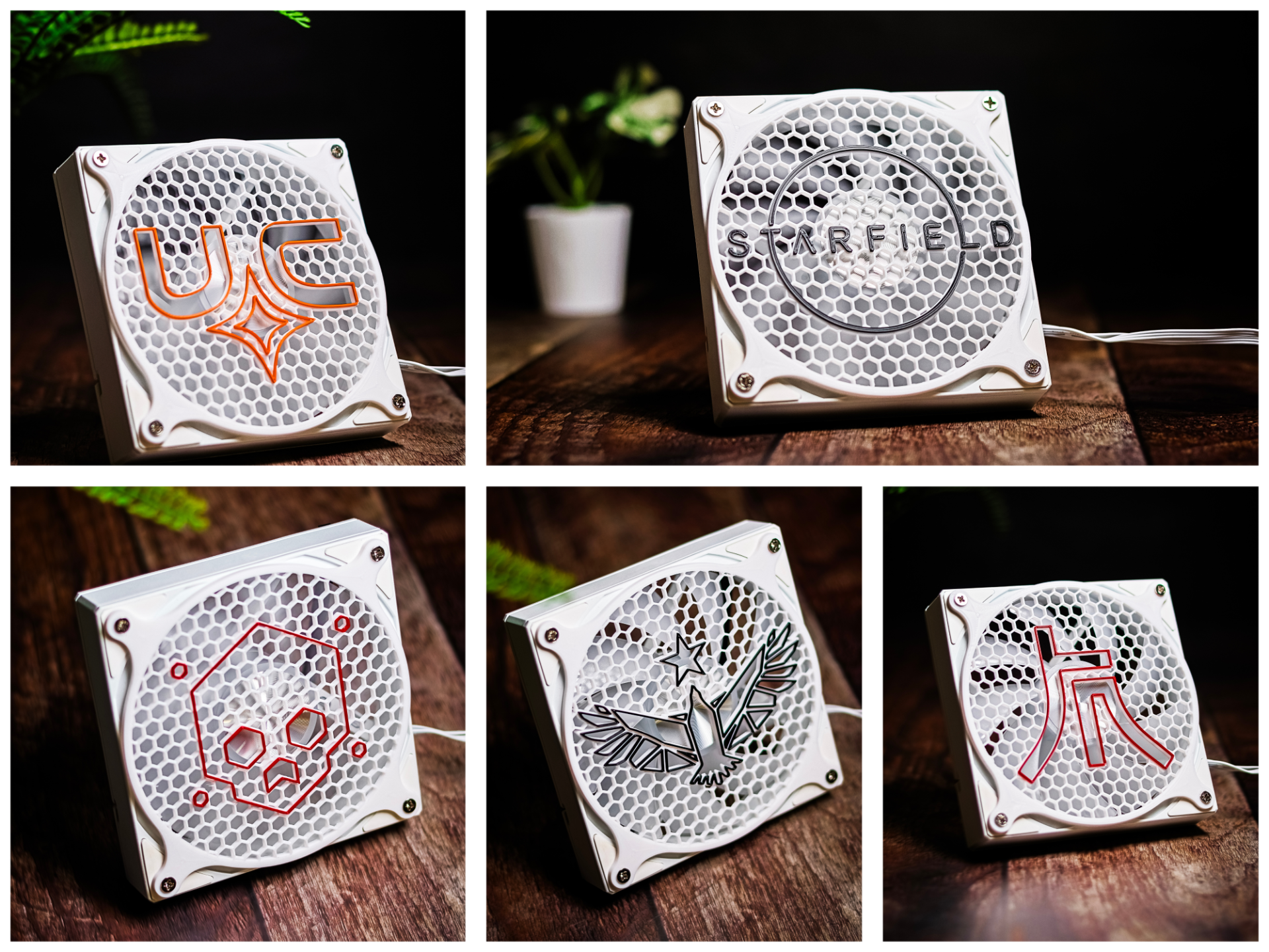 Starfield 120mm PC Computer Fan Grill Covers